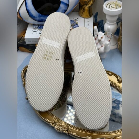 🆕 KURT GEIGER LONDON 🧿 NWOB Laney Rainbow Crystal Platform Sneaker Sz 38.5 US8 - Picture 14 of 14